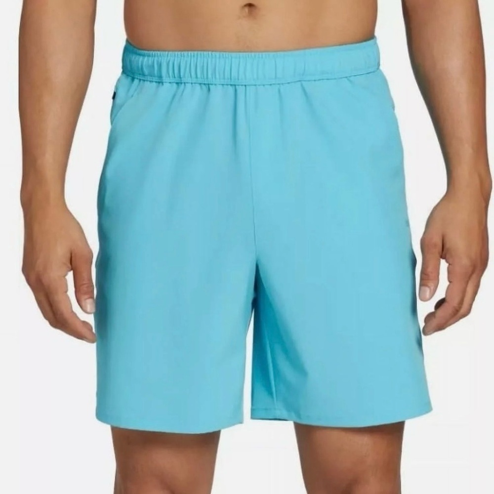 NWT DSG Men’s 8” Agility Woven Shorts Blue Spray size Small